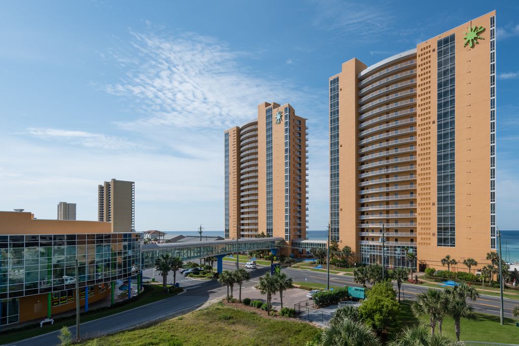 Splash is located in West Panama City Beach, between 30A &amp; Pier Park.