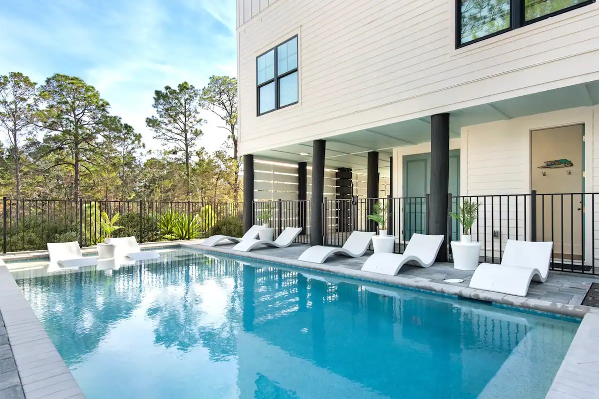 Driftwood-5 Unwind after a sun-soaked day in the salt and sand by lounging and refreshing yourself in Driftwood's private pool.