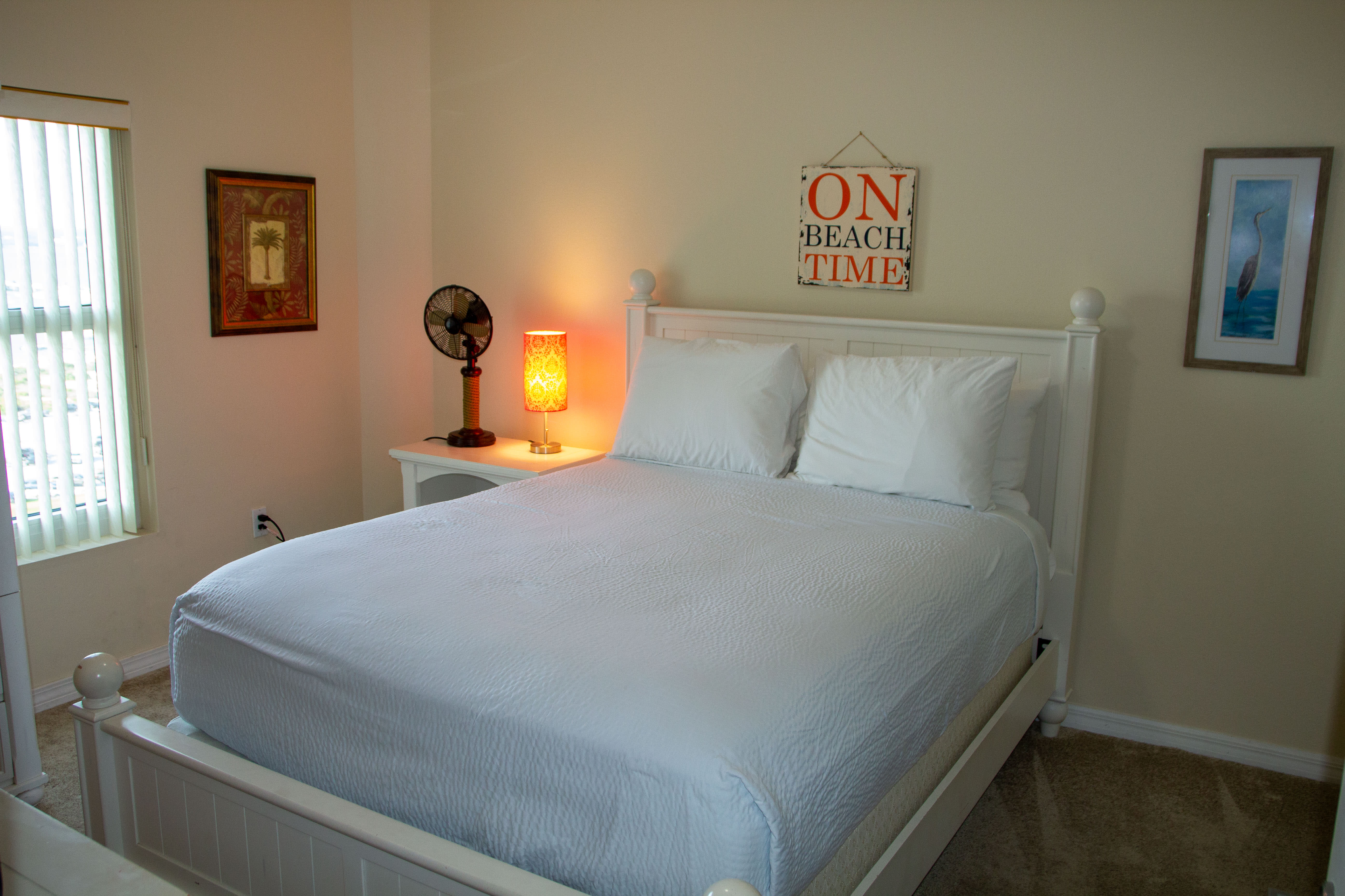 2nd bedroom with view of the sound