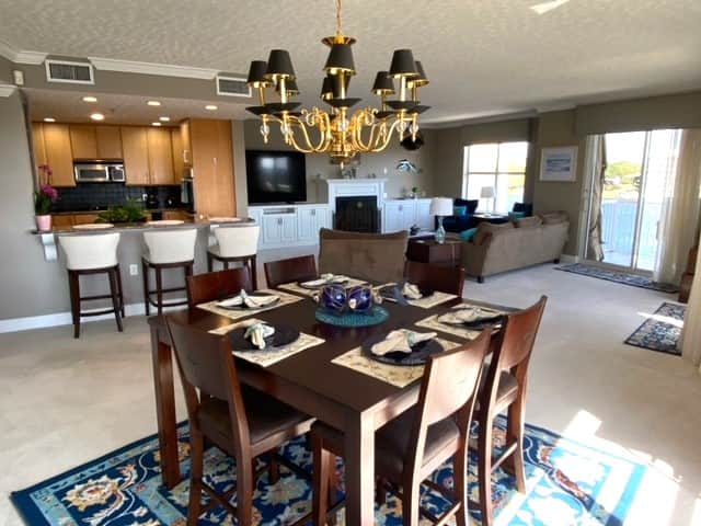 Eagles' Perch spacious living area!  renteaglesperch.com