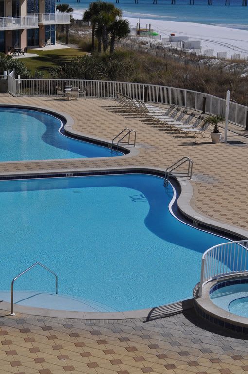 Beautiful and spacious beachfront pools are everyone's favorite!