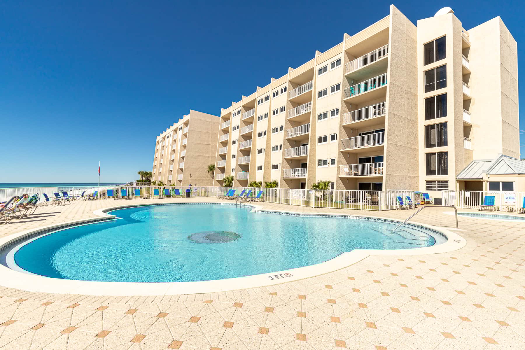 Conveniently located at the base of your building (C)