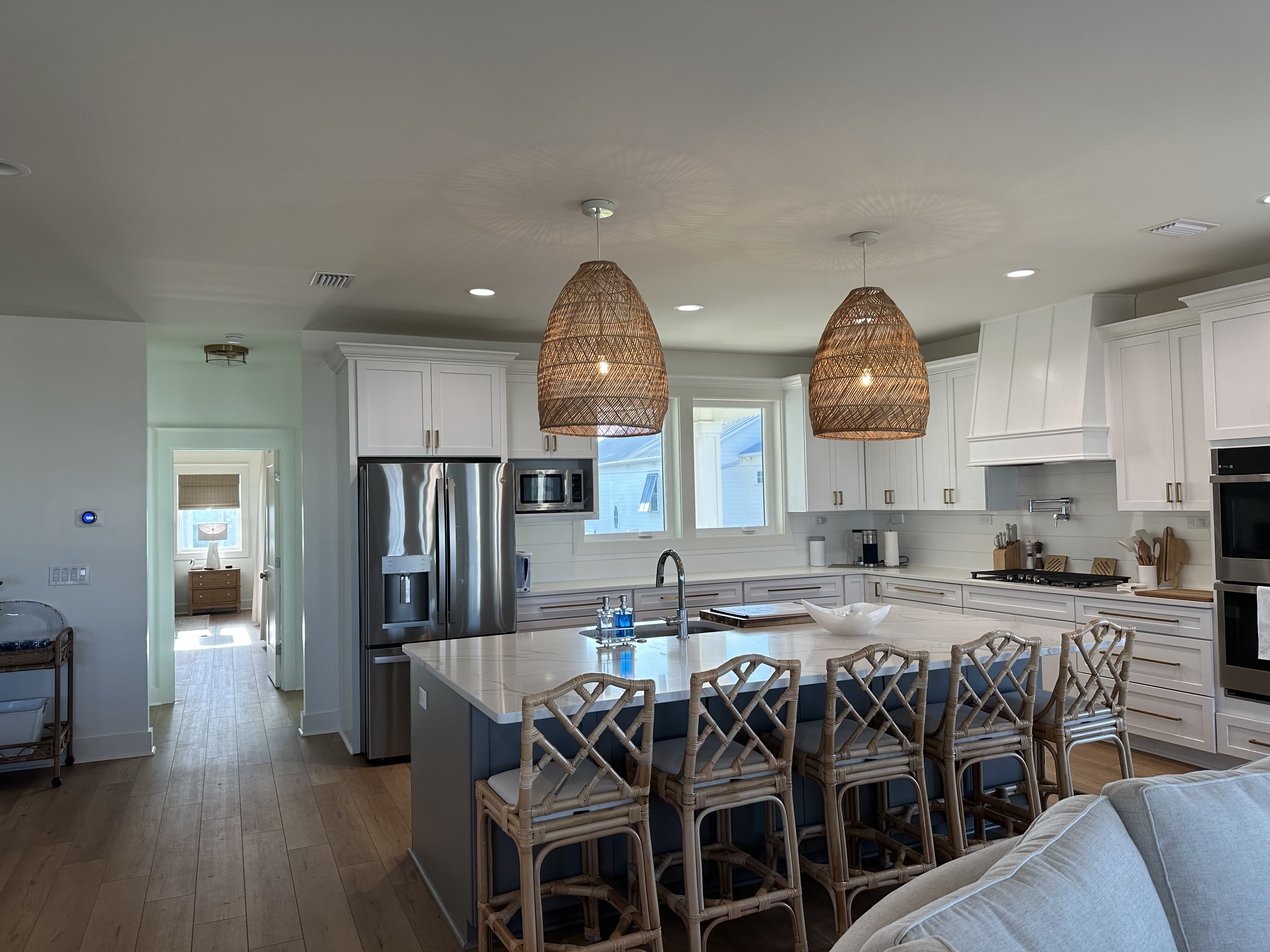 Open Kitchen with Island Seating