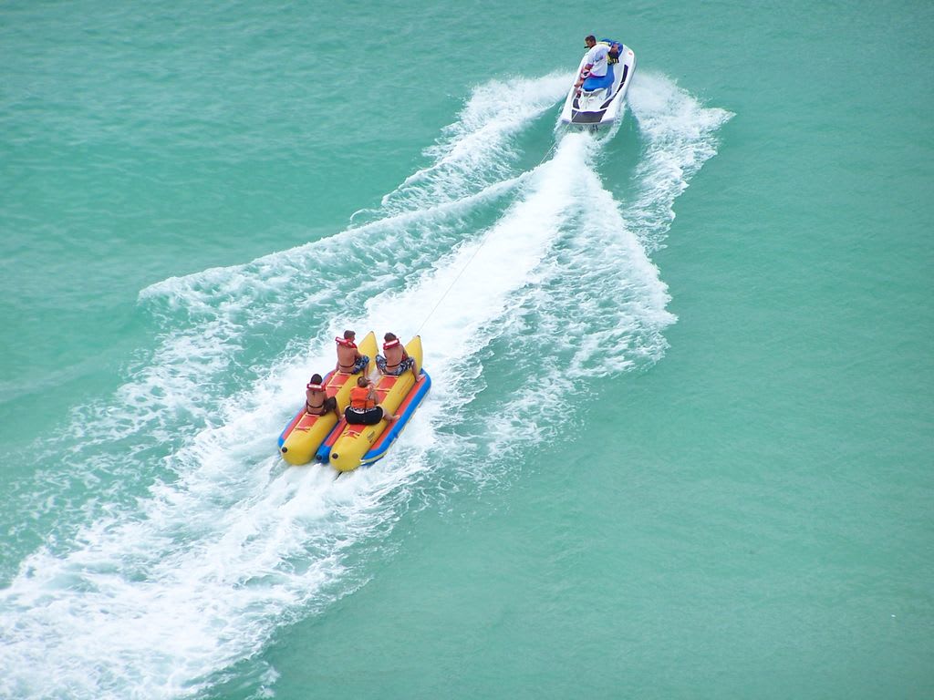 Banana Boat Rental Right From The Beach