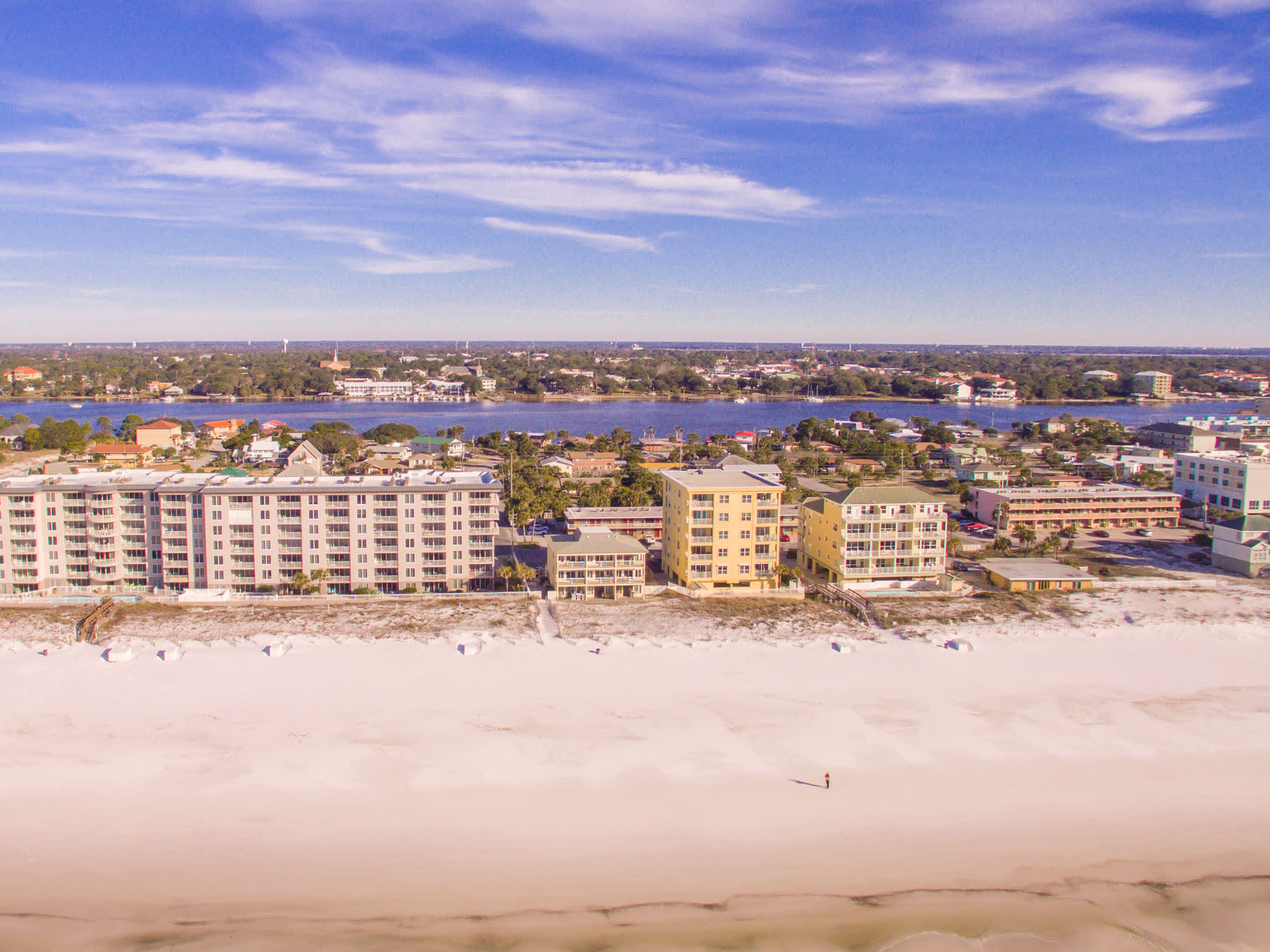 Tiki Beach directly on the water,only 9 units.