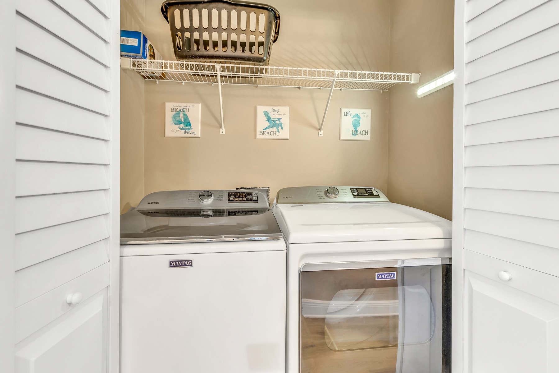 New Washer/Dryer in unit 