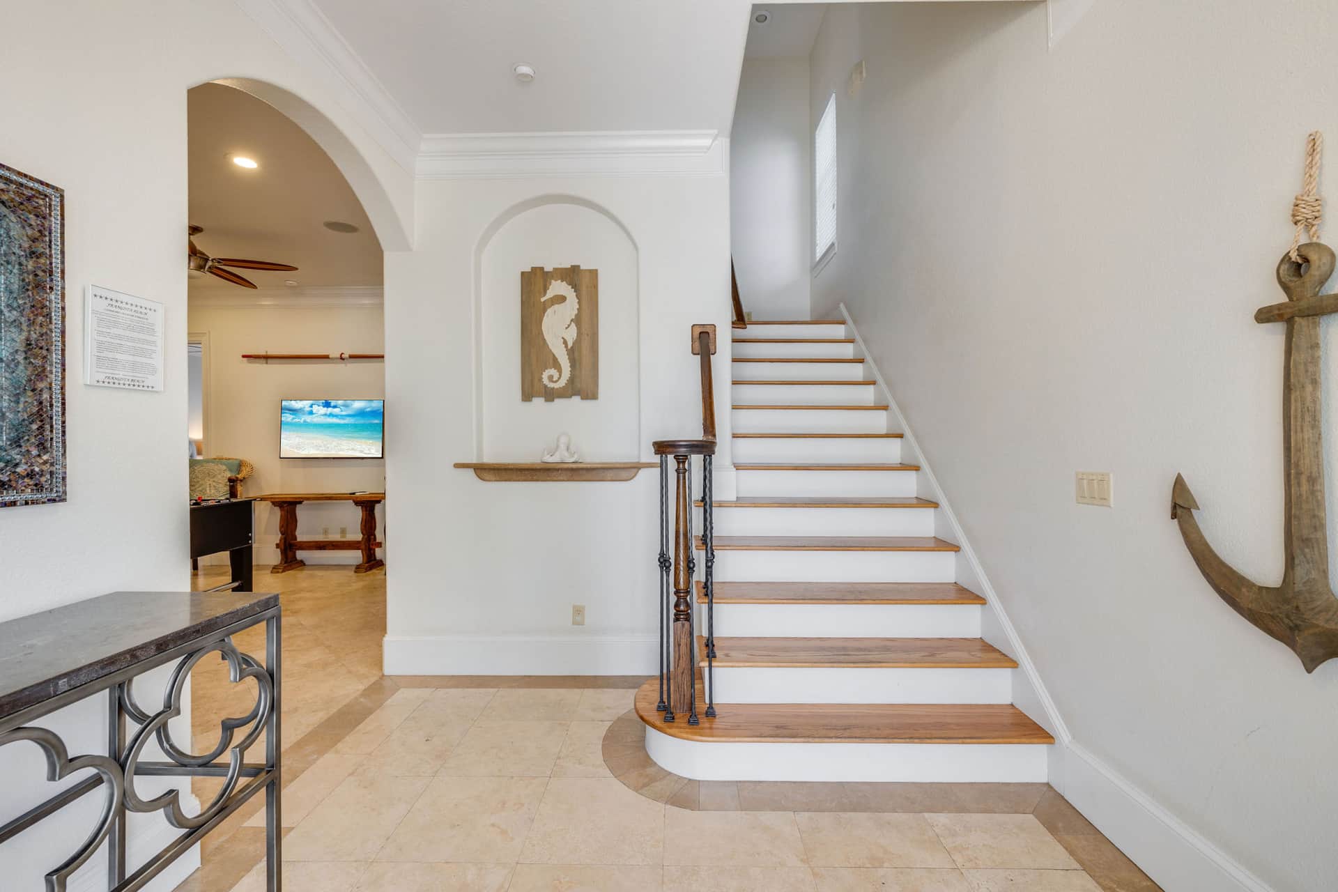 Step into the grand foyer