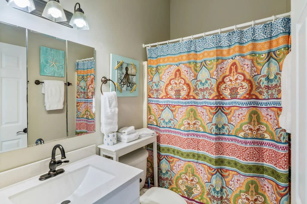 First level bathroom!