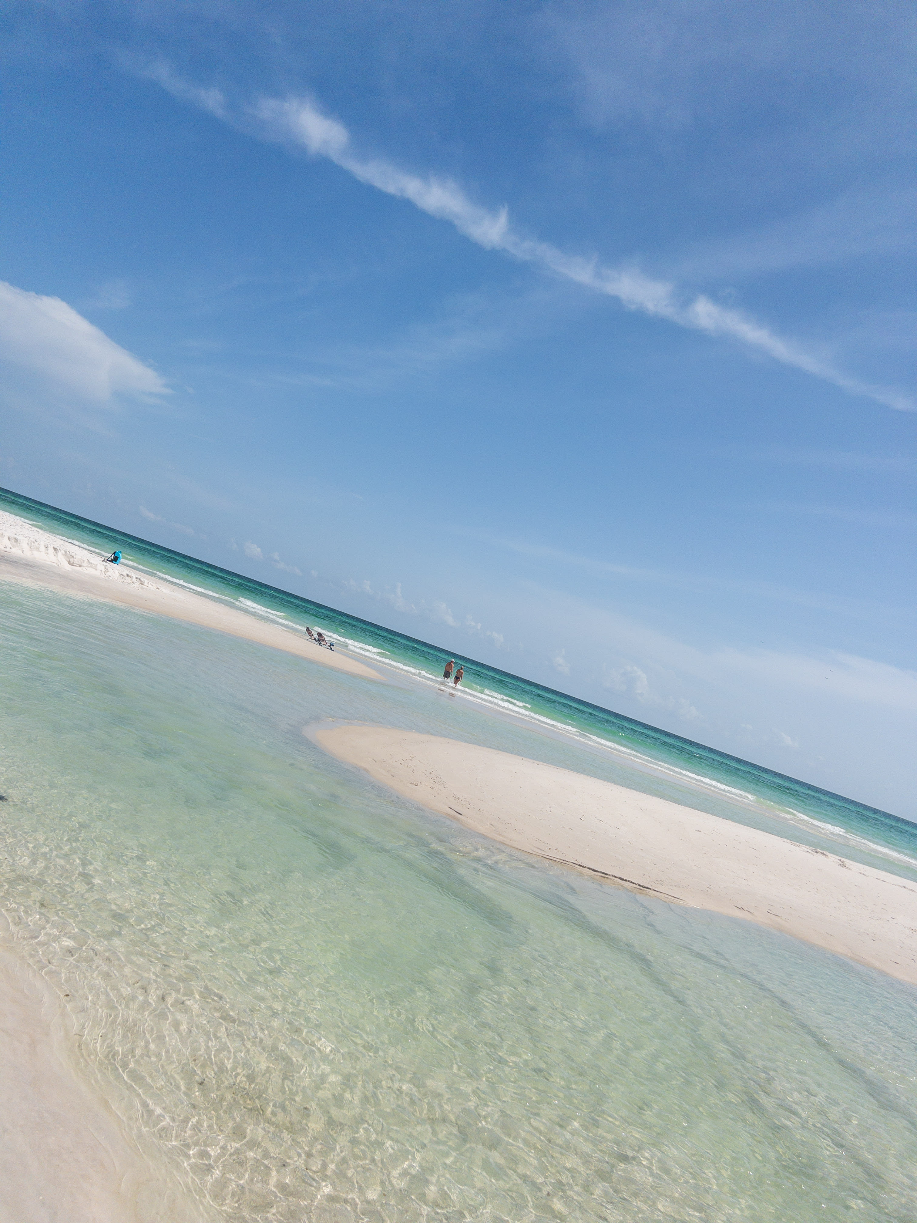 Phillips Inlet where Lake Powell empties into the Gulf. This is about a 5 minute walk down the beach and is an other worldly kind of BEAUTIFUL!!!