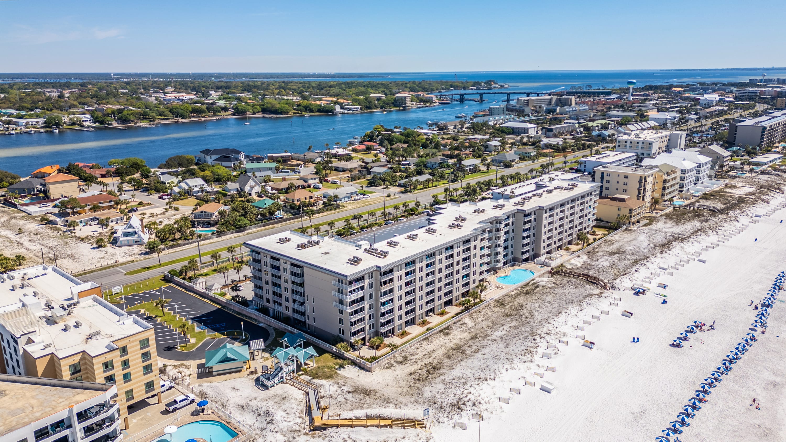 Location - Location! Island Princess has a prime location on the beach