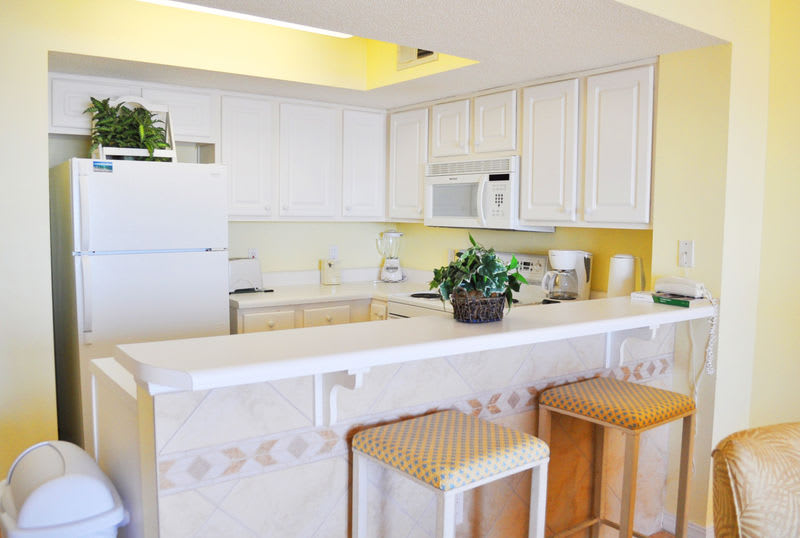 Kitchen - 
Gulf Dunes 214 Fort Walton Beach Okaloosa Island Vacation Rentals