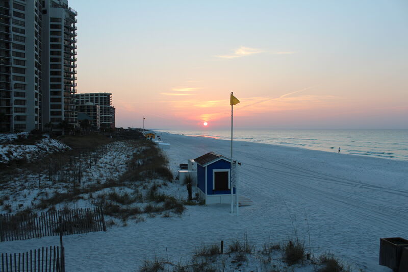 The start of another beautiful day at Sandestin.