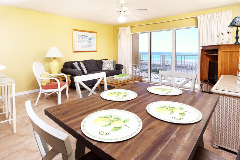 Dining Area - 
Gulf Dunes 214 Fort Walton Beach Okaloosa Island Vacation Rentals
