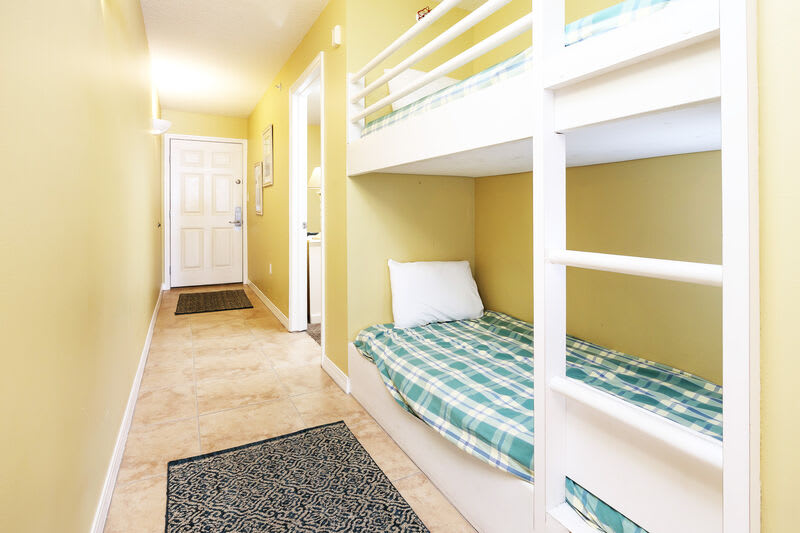 Hallway Bunk Beds - 
Gulf Dunes 214 Fort Walton Beach Okaloosa Island Vacation Rentals