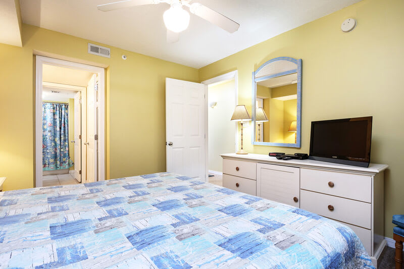 Master Bedroom - 
Gulf Dunes 214 Fort Walton Beach Okaloosa Island Vacation Rentals