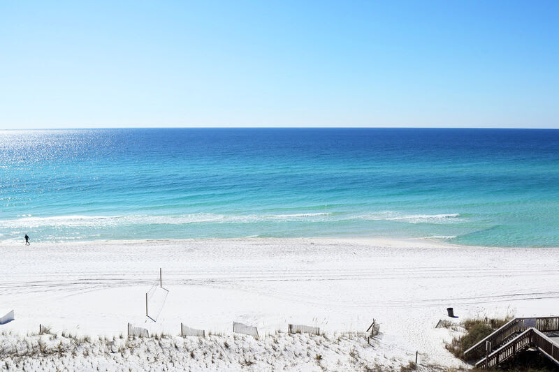 Balcony - 
Gulf Dunes 612 Fort Walton Beach Okaloosa Island Vacation Rentals