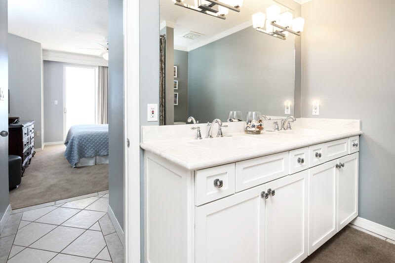 Master Bathroom - 
Gulf Dunes 612 Fort Walton Beach Okaloosa Island Vacation Rentals