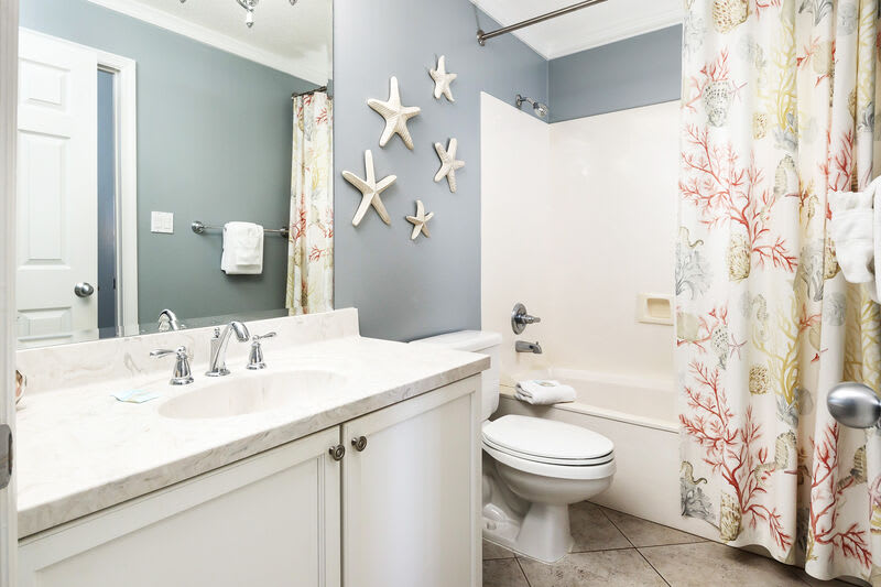 Guest Bathroom - 
Gulf Dunes 612 Fort Walton Beach Okaloosa Island Vacation Rentals