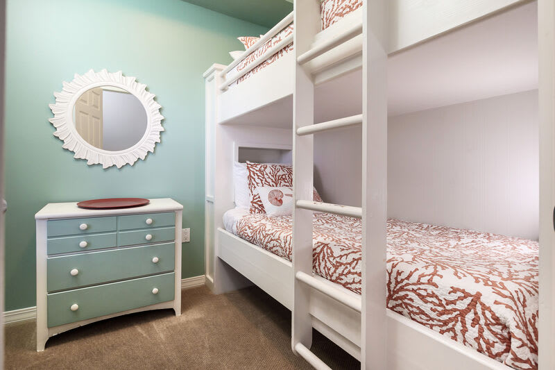 Bunk Bed Room - 
Gulf Dunes 612 Fort Walton Beach Okaloosa Island Vacation Rentals