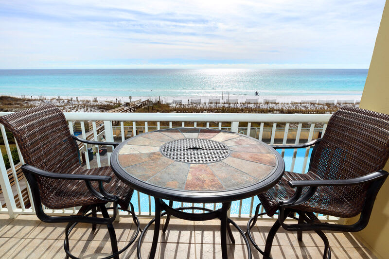 Balcony - 
Waters Edge Resort 313 Fort Walton Beach Okaloosa Island