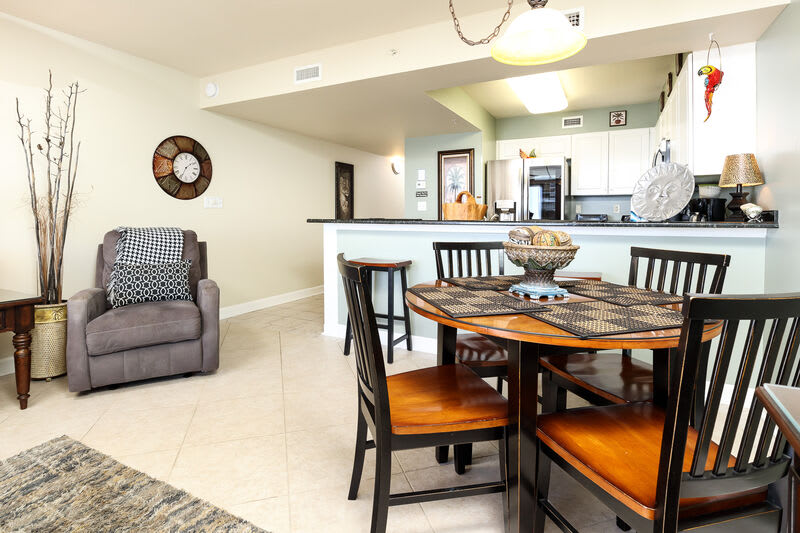 Dining Area - 
Pelican Isle 308 Fort Walton Beach Okaloosa Island Vacation Rentals