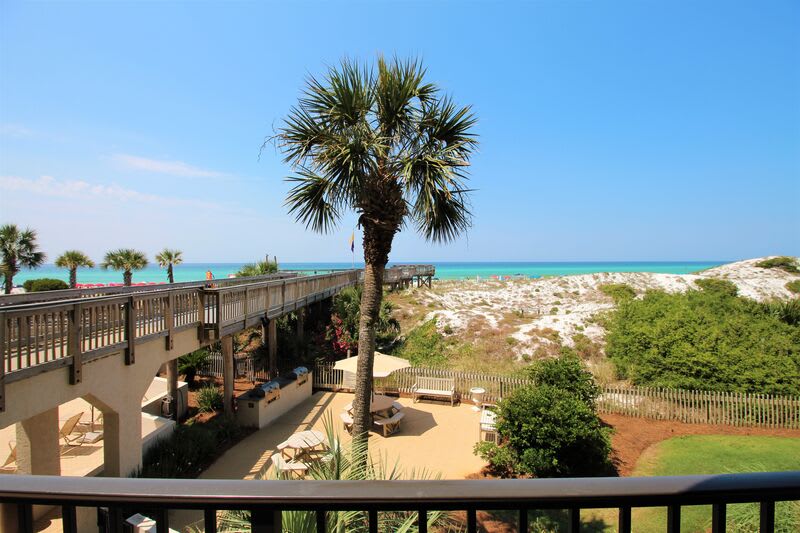 View from the balcony