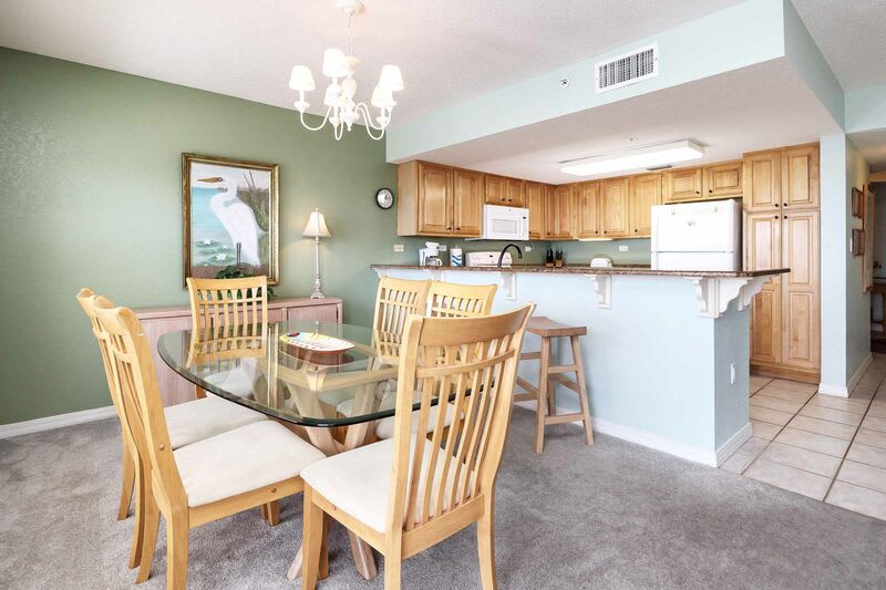 Dining Area - 
Islander Beach Resort, Unit 2005, Okaloosa Island, Fort Walton Beach Vacation Rentals