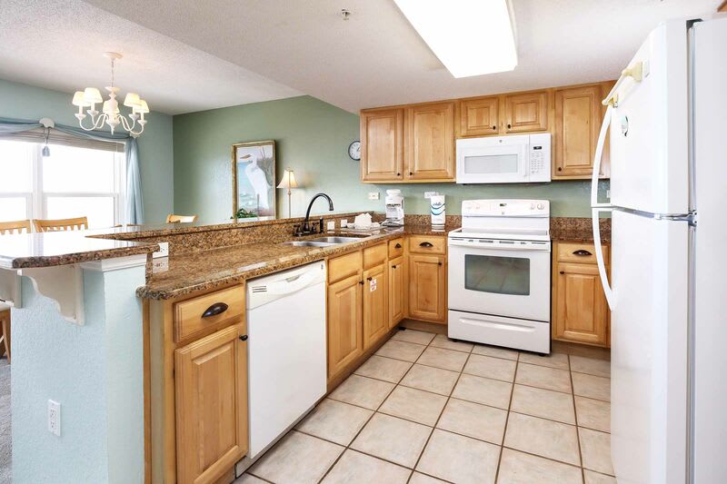 Kitchen - 
Islander Beach Resort, Unit 2005, Okaloosa Island, Fort Walton Beach Vacation Rentals