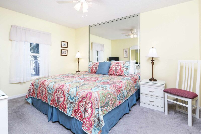 Master Bedroom - 
Islander Beach Resort, Unit 2005, Okaloosa Island, Fort Walton Beach Vacation Rentals