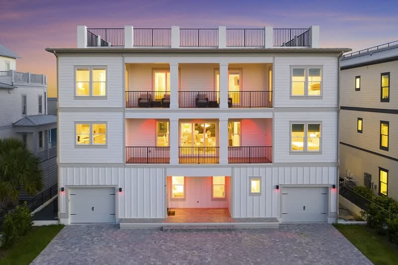 The Enclave on 30A - Luxury 30A Vacation Rental House with Private Pool and Beach View in Dune Allen Beach - Five Star Properties Destin/30A