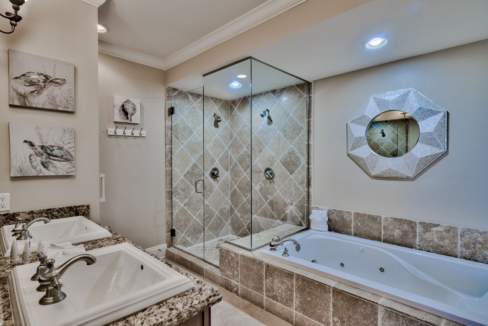 Deluxe Master Bathroom