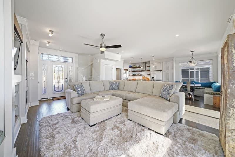 The elegant living room