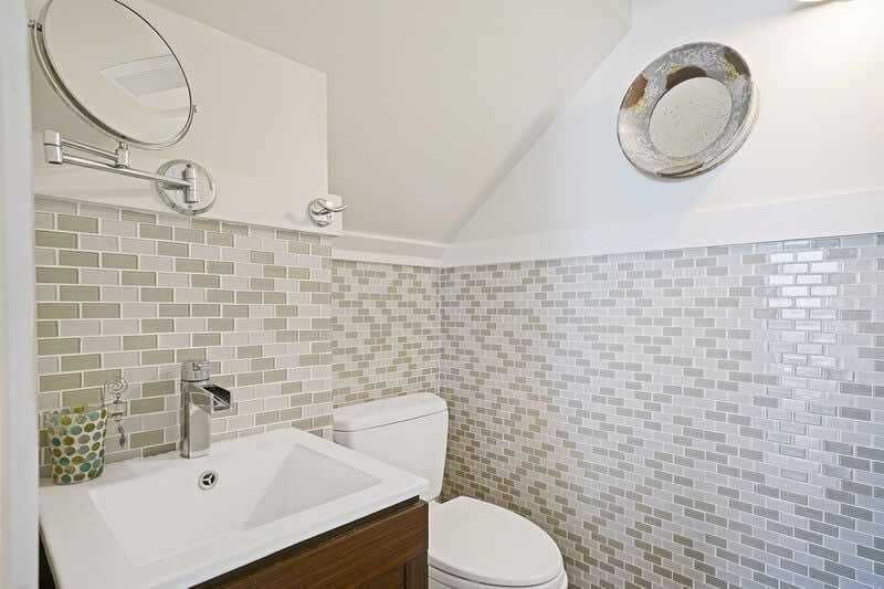 Downstairs half bath