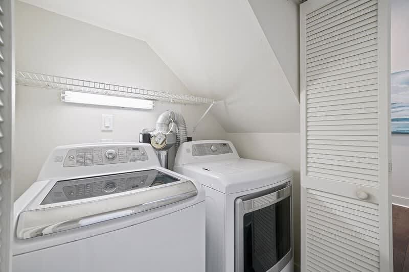 Laundry room on the second floor