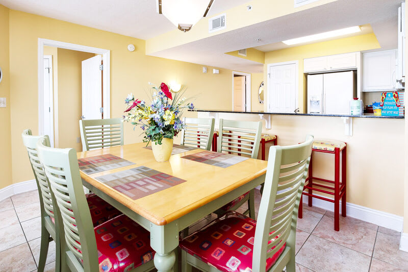 Dining Area - 
Sea Dunes Resort Okaloosa Island Fort Walton Beach