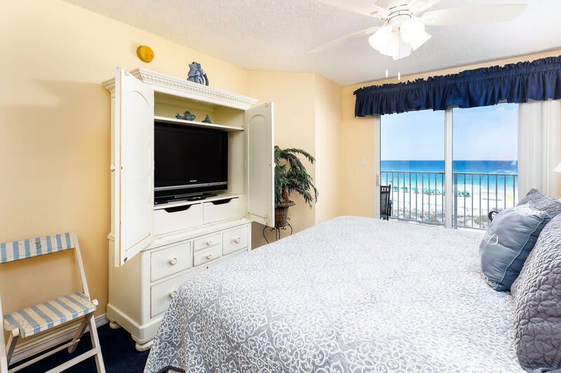 Master Bedroom - 
Gulf Dunes 309 Fort Walton Beach Okaloosa Island Vacation Rentals