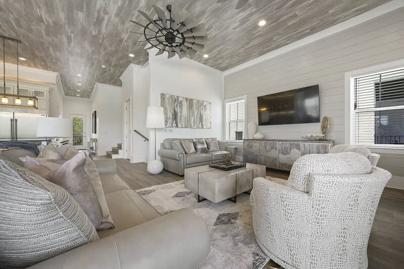 The Second Sandbar - Luxury 30A Vacation House Near Beach with Golf Cart, Elevator, Private Pool & Spa Tub in Dune Allen Beach, Florida - Five Star Properties Destin/30A