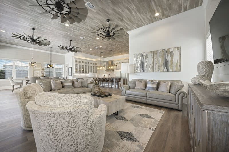 The Second Sandbar - Luxury 30A Vacation House Near Beach with Golf Cart, Elevator, Private Pool & Spa Tub in Dune Allen Beach, Florida - Five Star Properties Destin/30A