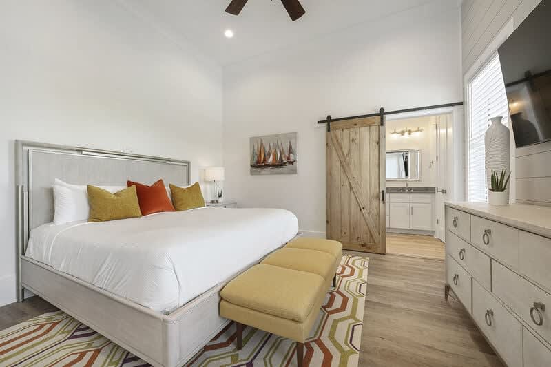 The Second Sandbar - Luxury 30A Vacation House Near Beach with Golf Cart, Elevator, Private Pool & Spa Tub in Dune Allen Beach, Florida - Five Star Properties Destin/30A