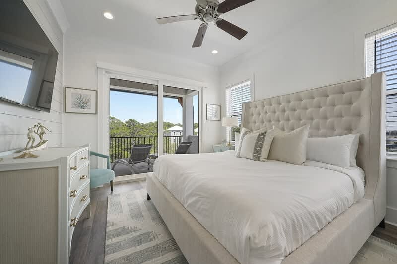 The Second Sandbar - Luxury 30A Vacation House Near Beach with Golf Cart, Elevator, Private Pool & Spa Tub in Dune Allen Beach, Florida - Five Star Properties Destin/30A