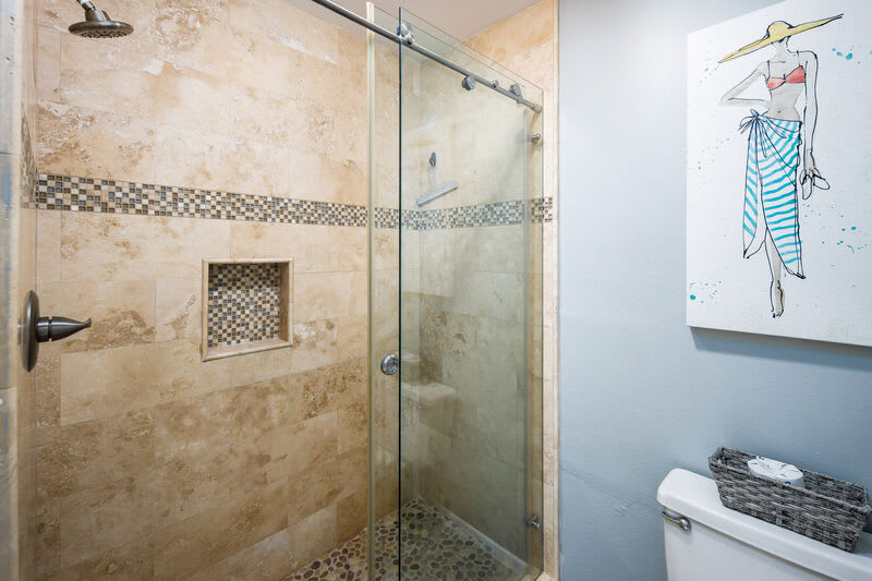 Master Bathroom with Walk-In Shower Third Level - 
Sanddollar Townhomes Unit 6 Miramar Beach Destin Florida Vacation Beach House Rentals