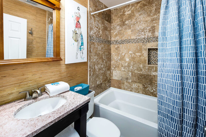 Second Bathroom Third Level - 
Sandollar Townhomes Unit 6 Miramar Beach Destin Florida Vacation Beach House Rentals