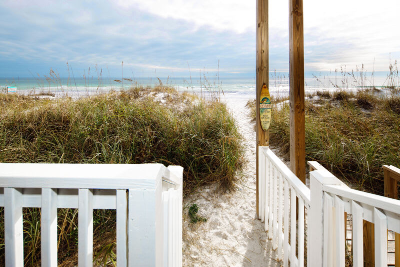Beach-Level Access Sanddollar Townhomes Unit 6 Miramar Beach Destin Florida Vacation Beach House Rentals