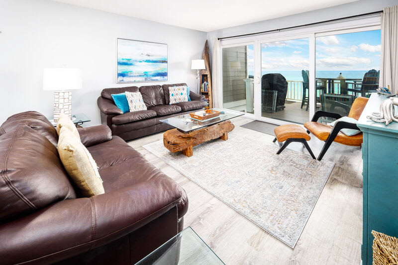 Living Room Second Level - 
Sanddollar Townhomes Unit 6 Miramar Beach Destin Florida Vacation Beach House Rentals