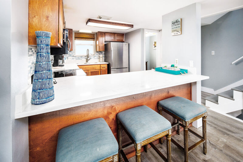 Kitchen Second Level -
Sandollar Townhomes Unit 6 Miramar Beach Destin Florida Vacation Beach House Rentals