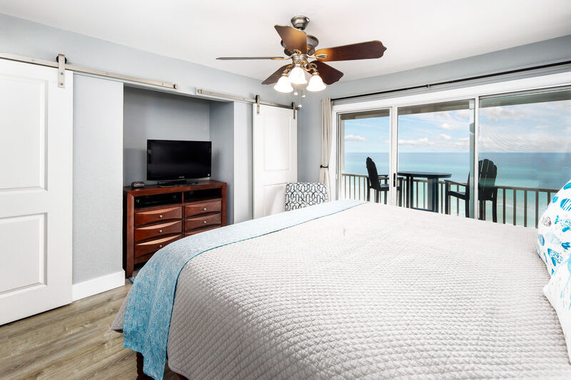 Master Bedroom Third Level - 
Sanddollar Townhomes Unit 6 Miramar Beach Destin Florida Vacation Beach House Rentals