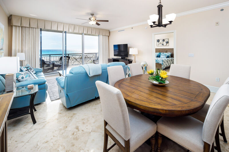 Dining Area - 
Bella Riva Resort, Okaloosa Island, Fort Walton Beach, FL Vacation Rentals