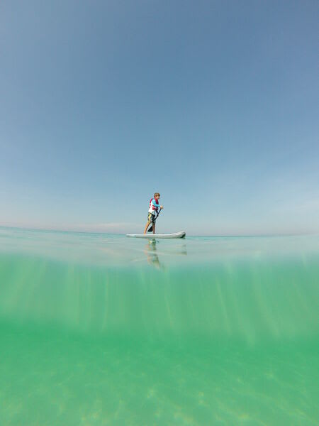 Stand up paddleboarding at Sandestin