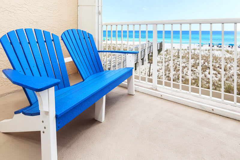 Balcony - 
Islander Beach Resort 3001 Fort Walton Beach Okaloosa Island