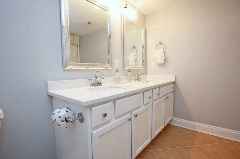Master Bathroom - 
Sea Dunes Resort Unit 202 Fort Walton Beach Okaloosa Island Vacation Rentals